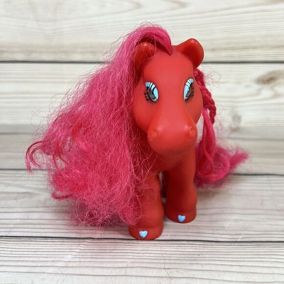 Vintage Magic Meadow Pony 1993 Red Apple Fakie M1 Cabbage Patch Kids CPK Heart - Picture 7 of 9